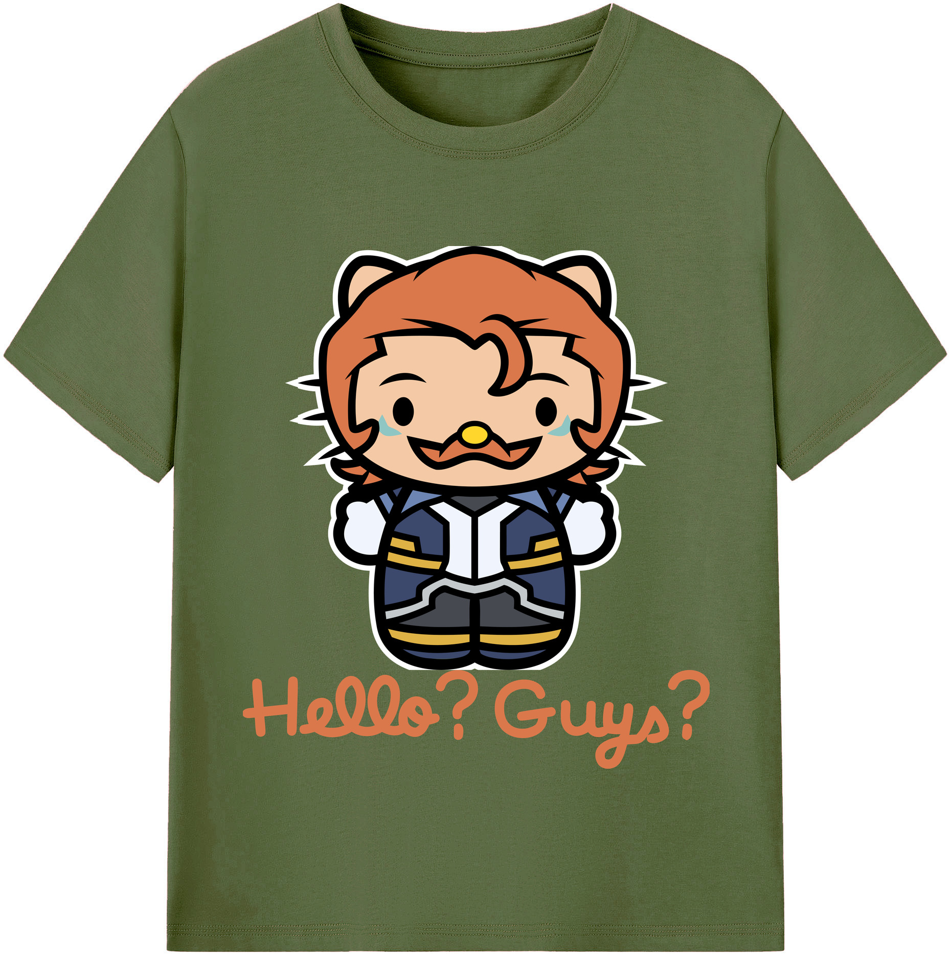 （画像用） Hello Kitty ハローキティ 綿100％半袖Tシャツ（フロントプリント）